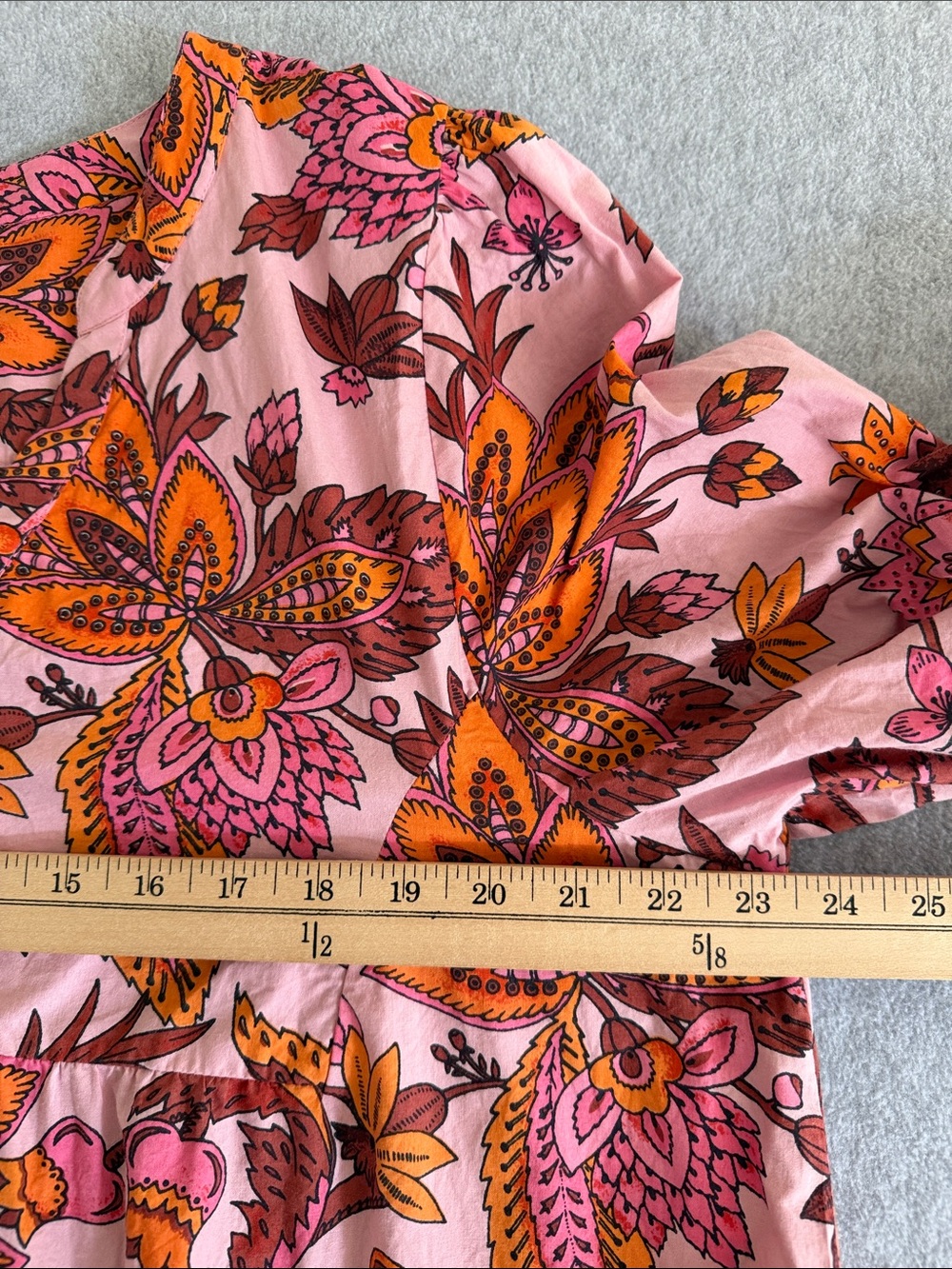 Tuckernuck Sunset Chintz Kenzo Cover Up Dress Paisley XXL Boho Resort Dopamine - Picture 11 of 13